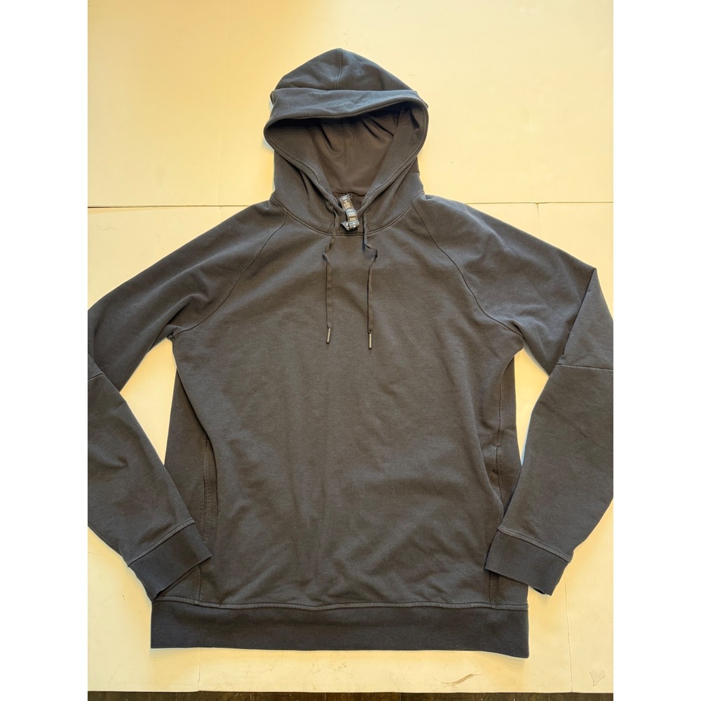 Lululemon Mens City Sweat Pullover Hoodie Black LM3AUPS Size L